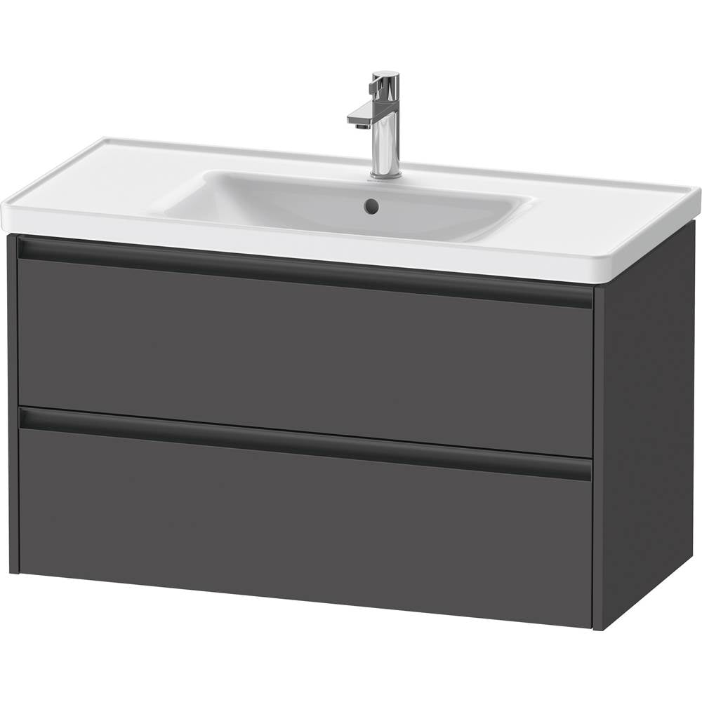 Duravit - Ketho.2 Vanity Unit Wall-mounted - Graphite Matte