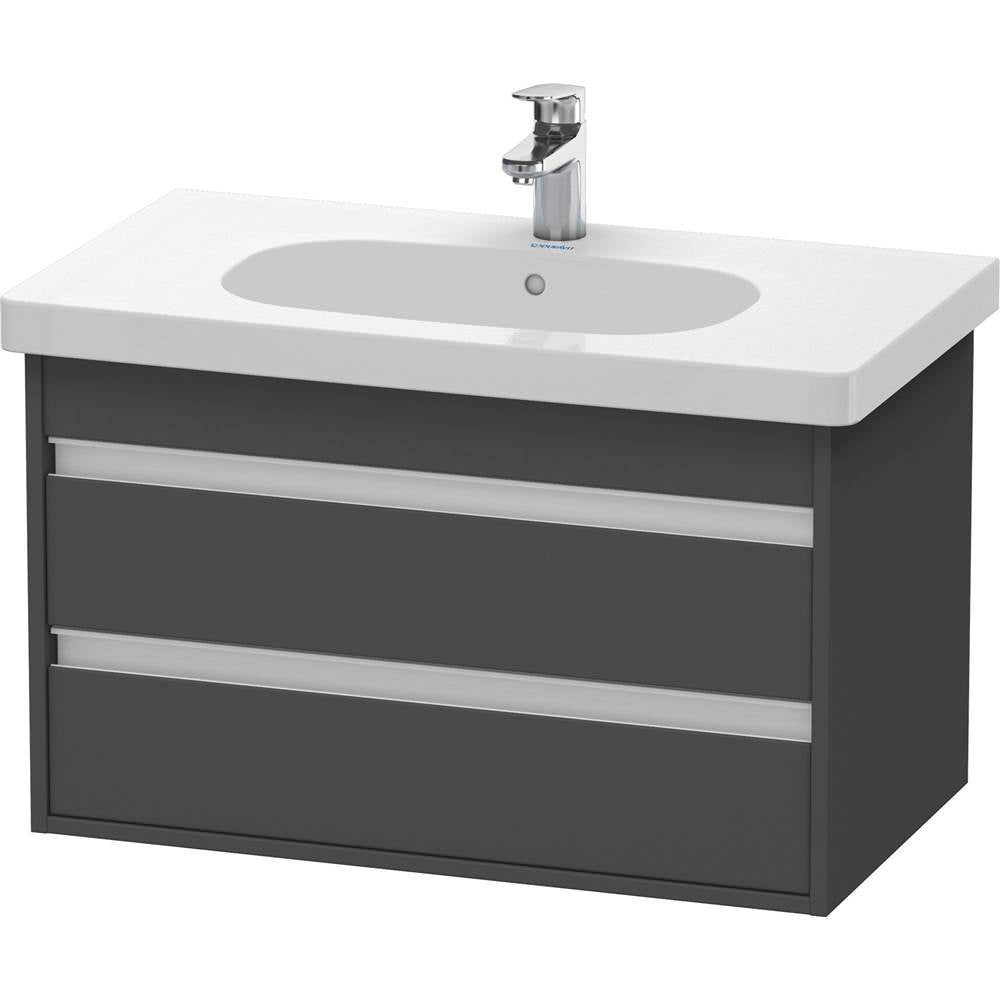 Duravit - Ketho Wall-Mount Vanity Unit Graphite - Graphite Matte