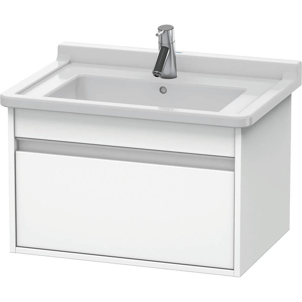 Duravit - Ketho Wall-Mount Vanity Unit White - White Matte