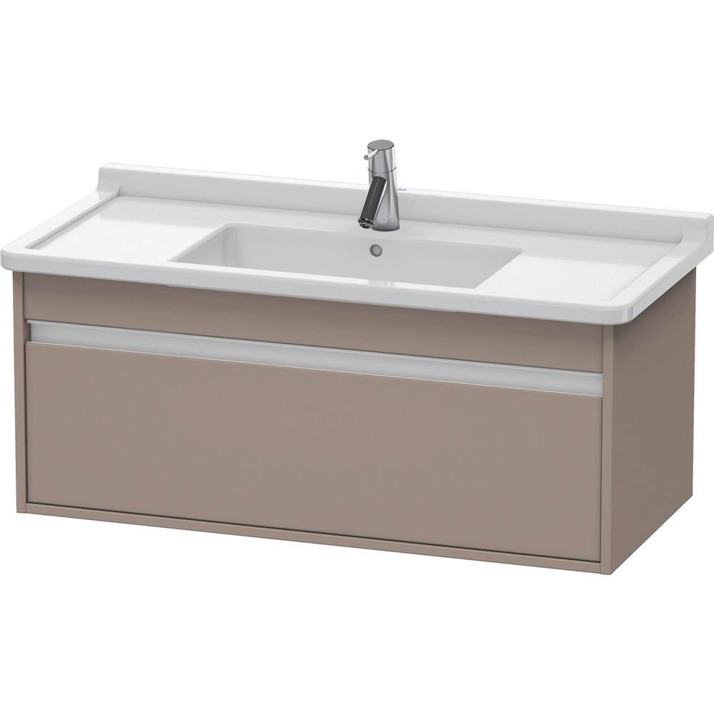 Duravit - Ketho Wall-Mount Vanity Unit Basalt - Basalt Matte