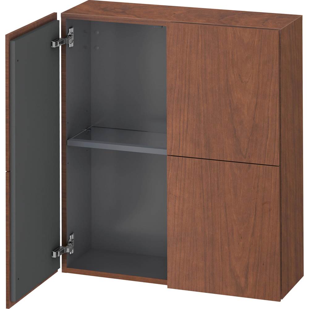 Duravit - L-Cube Semi-Tall Cabinet American Walnut - American Walnut