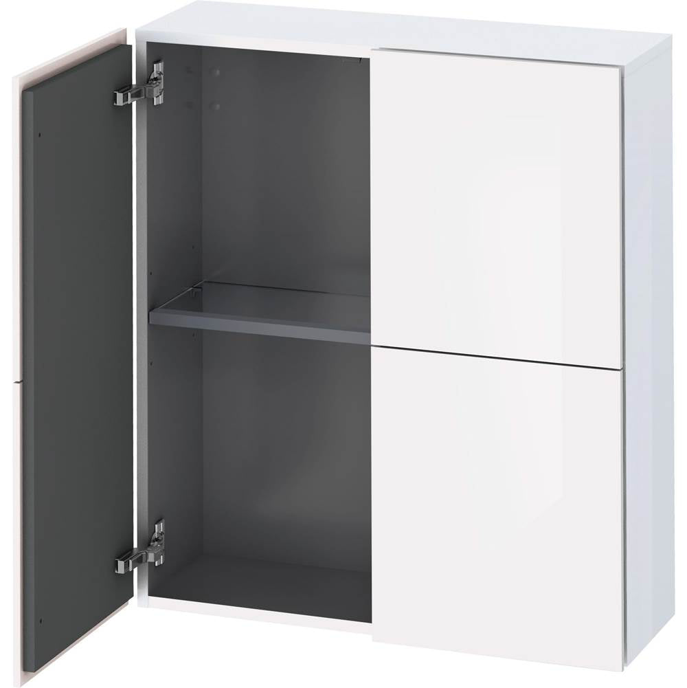 Duravit - L-Cube Semi-Tall Cabinet White - White High Gloss