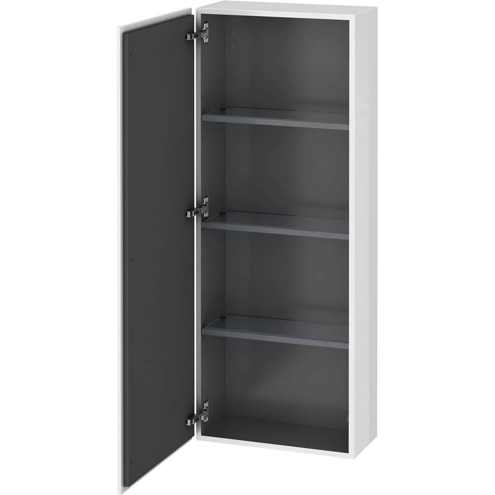 Duravit - L-Cube Semi-Tall Cabinet White - White High Gloss