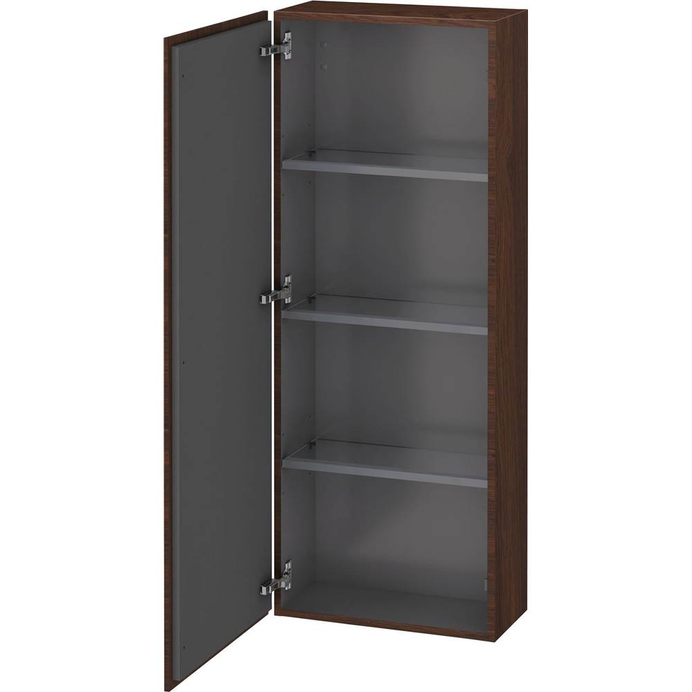 Duravit - L-Cube Semi-Tall Cabinet Walnut Brushed - Walnut Brushed