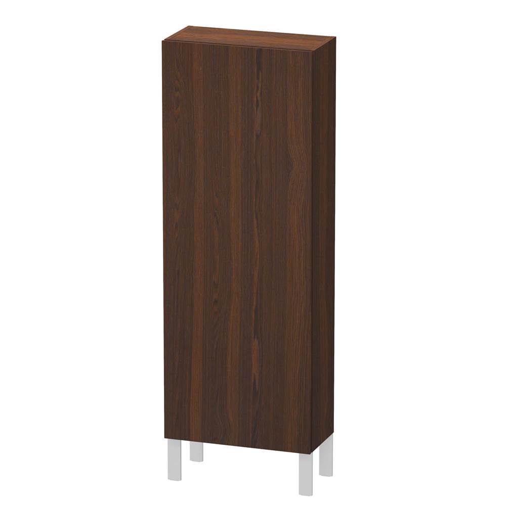 Duravit - L-Cube Semi-Tall Cabinet Walnut Brushed - Walnut Brushed