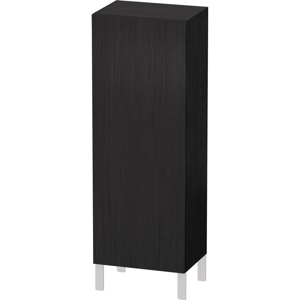 Duravit - L-Cube Semi-Tall Cabinet Oak Black - Black Oak