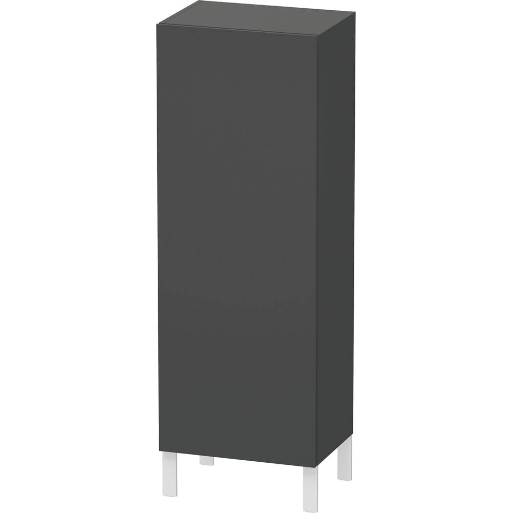 Duravit - L-Cube Semi-Tall Cabinet Graphite - Graphite Matte