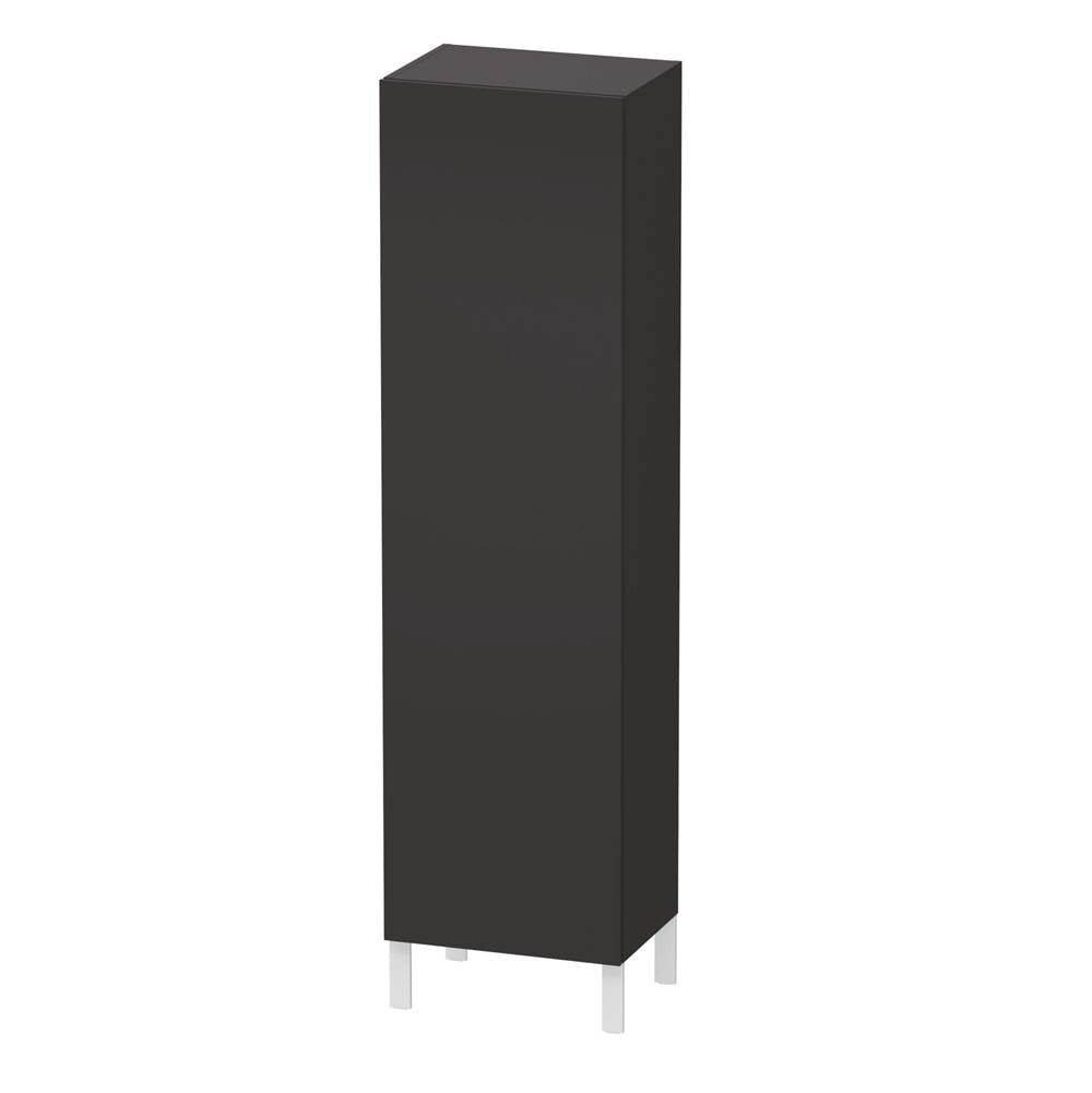 Duravit - L-Cube Tall Cabinet Graphite - Graphite Super Matte