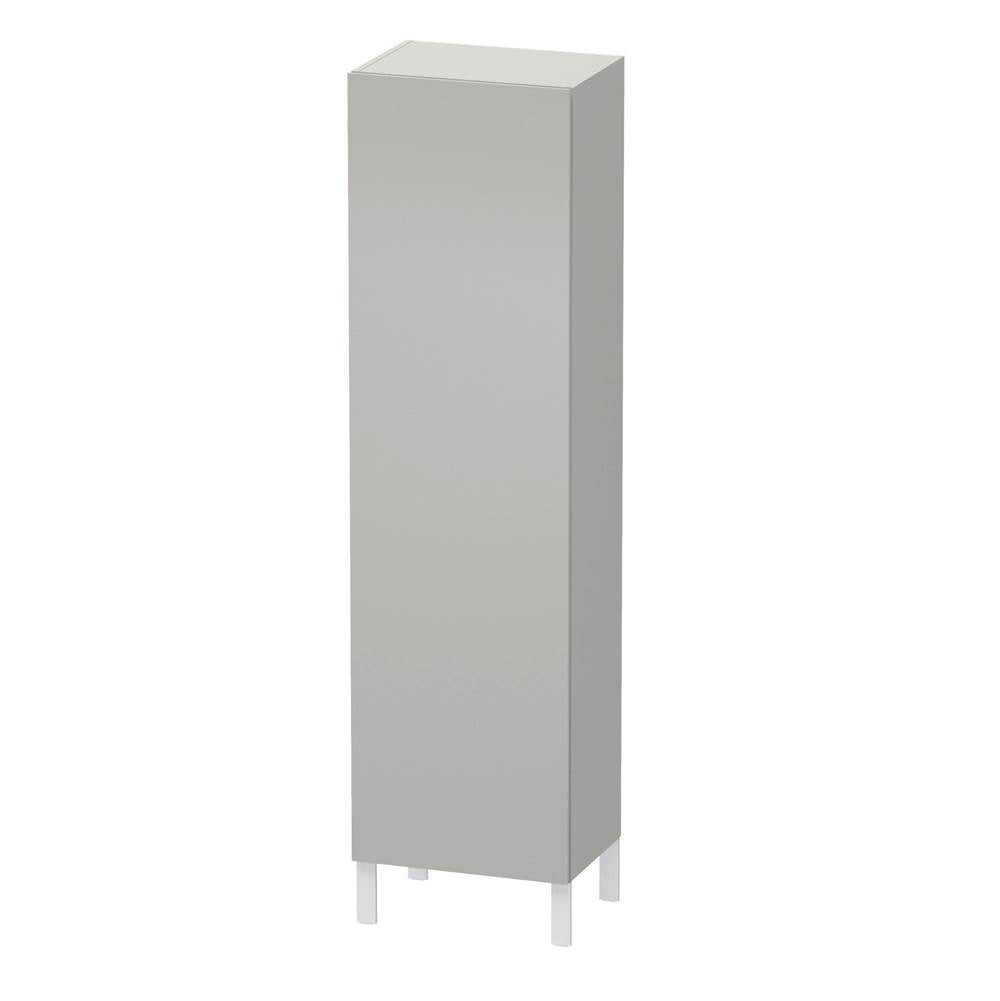 Duravit - L-Cube Tall Cabinet Concrete Gray - Concrete Gray Matte
