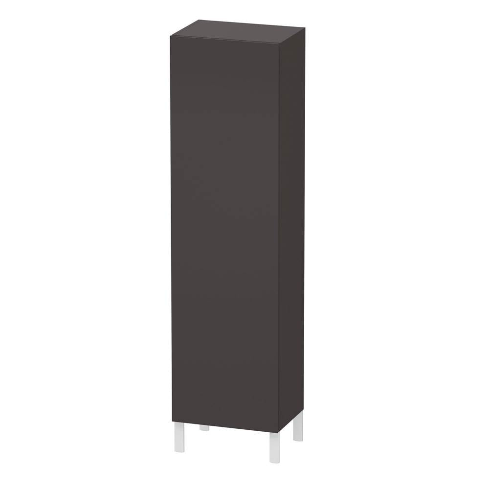Duravit - L-Cube Tall Cabinet Graphite - Graphite Super Matte
