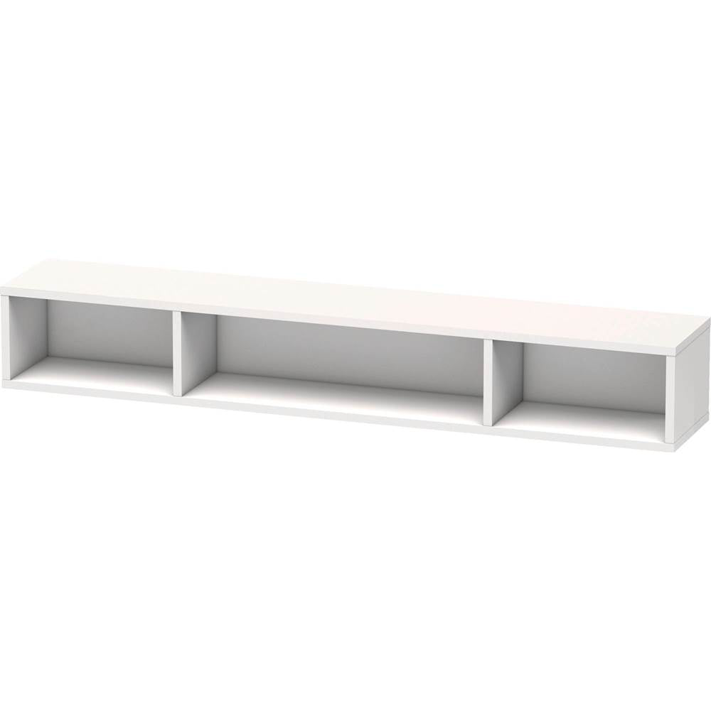Duravit - L-Cube Wall Shelf with Three Compartments White - White High Gloss