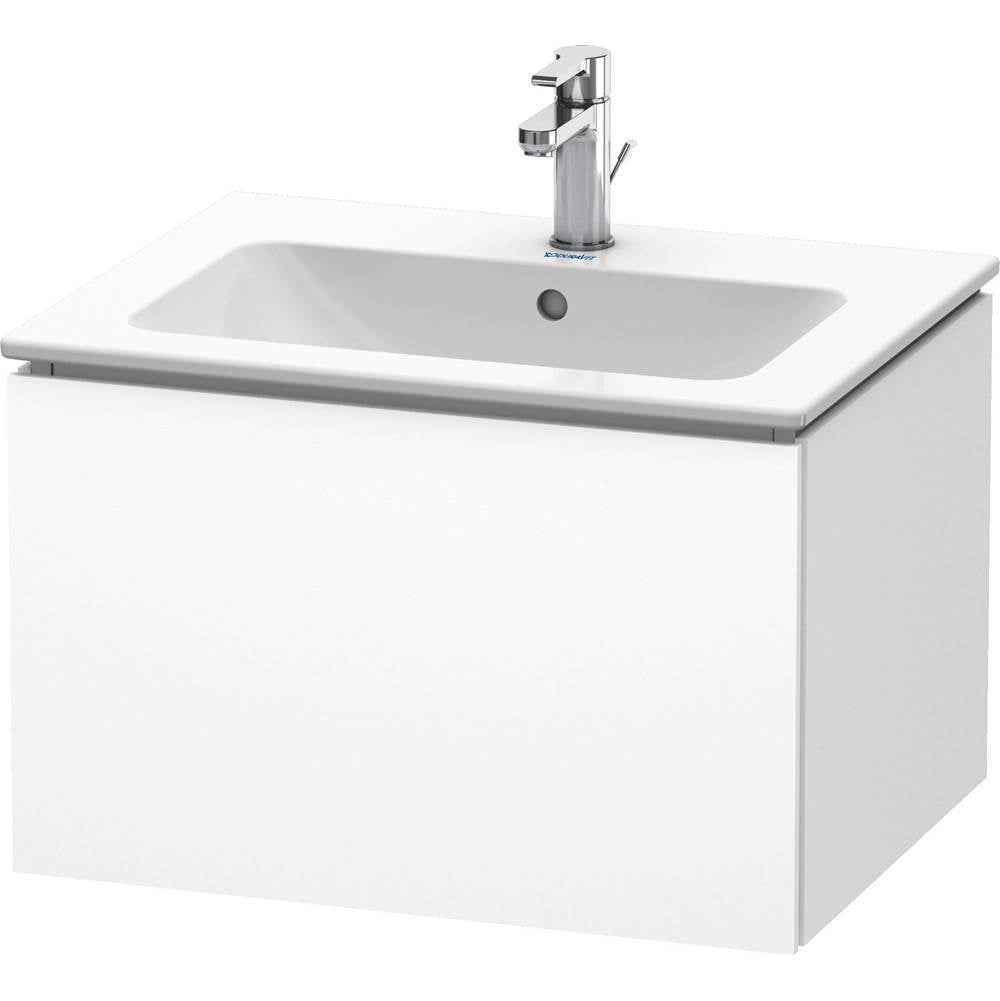 Duravit - L-Cube One Drawer Wall-Mount Vanity Unit White - White Matte