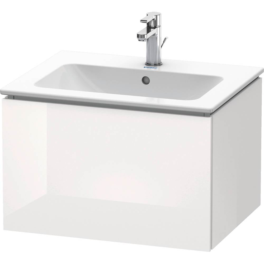 Duravit - L-Cube One Drawer Wall-Mount Vanity Unit White - White High Gloss