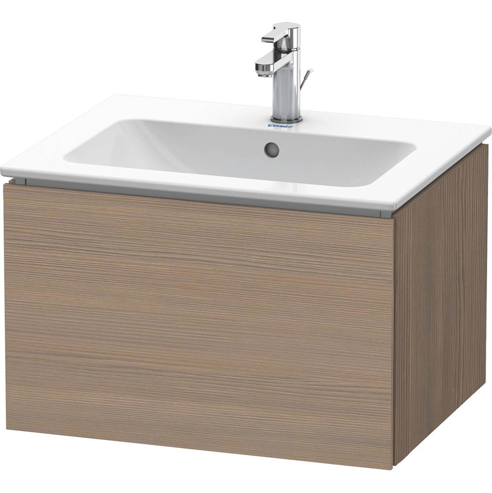 Duravit - L-Cube One Drawer Wall-Mount Vanity Unit Oak Terra - Oak Terra