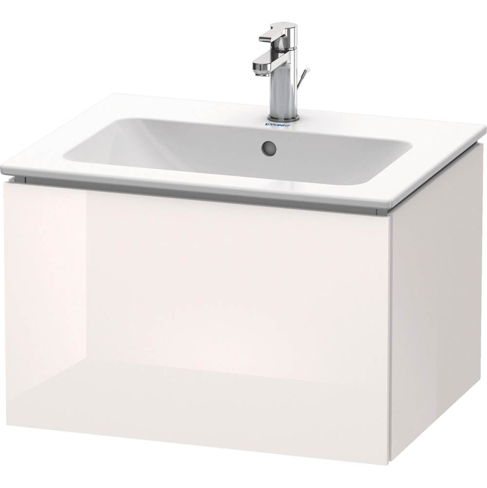 Duravit - L-Cube One Drawer Wall-Mount Vanity Unit White - White High Gloss