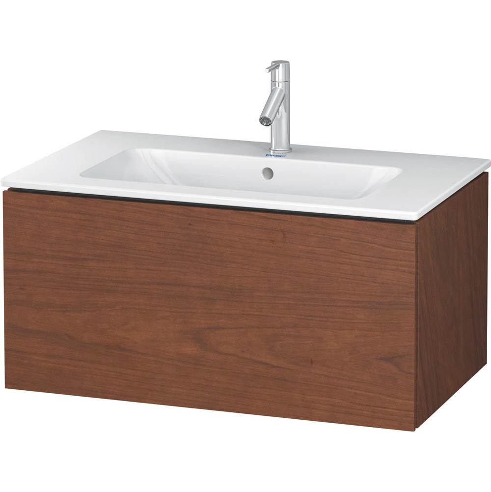 Duravit - L-Cube One Drawer Wall-Mount Vanity Unit American Walnut - American Walnut