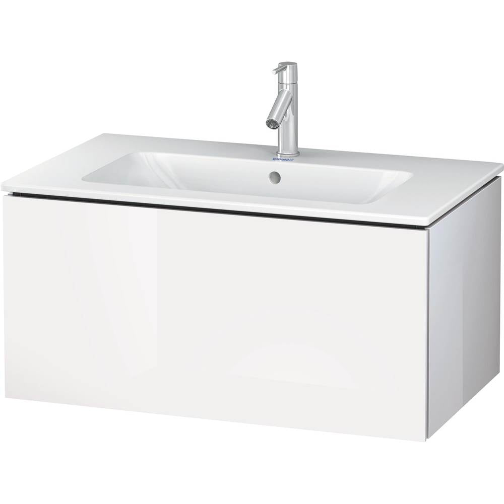 Duravit - L-Cube One Drawer Wall-Mount Vanity Unit White - White High Gloss