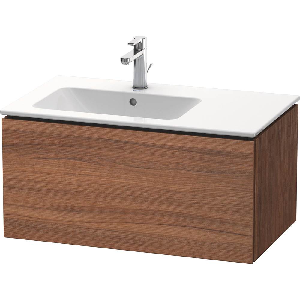 L-Cube One Drawer Wall-Mount Vanity Unit Concrete Gray