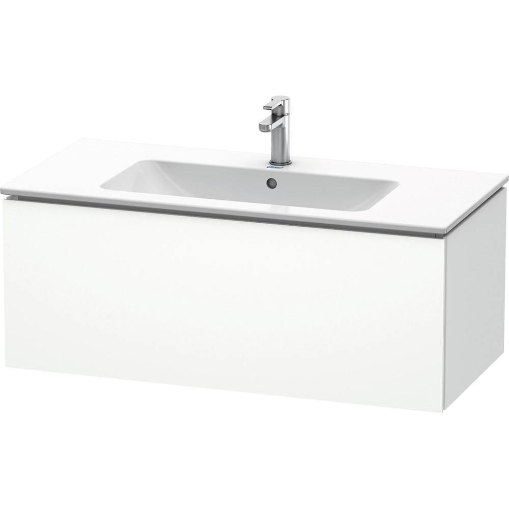Duravit - L-Cube One Drawer Wall-Mount Vanity Unit White - White Matte