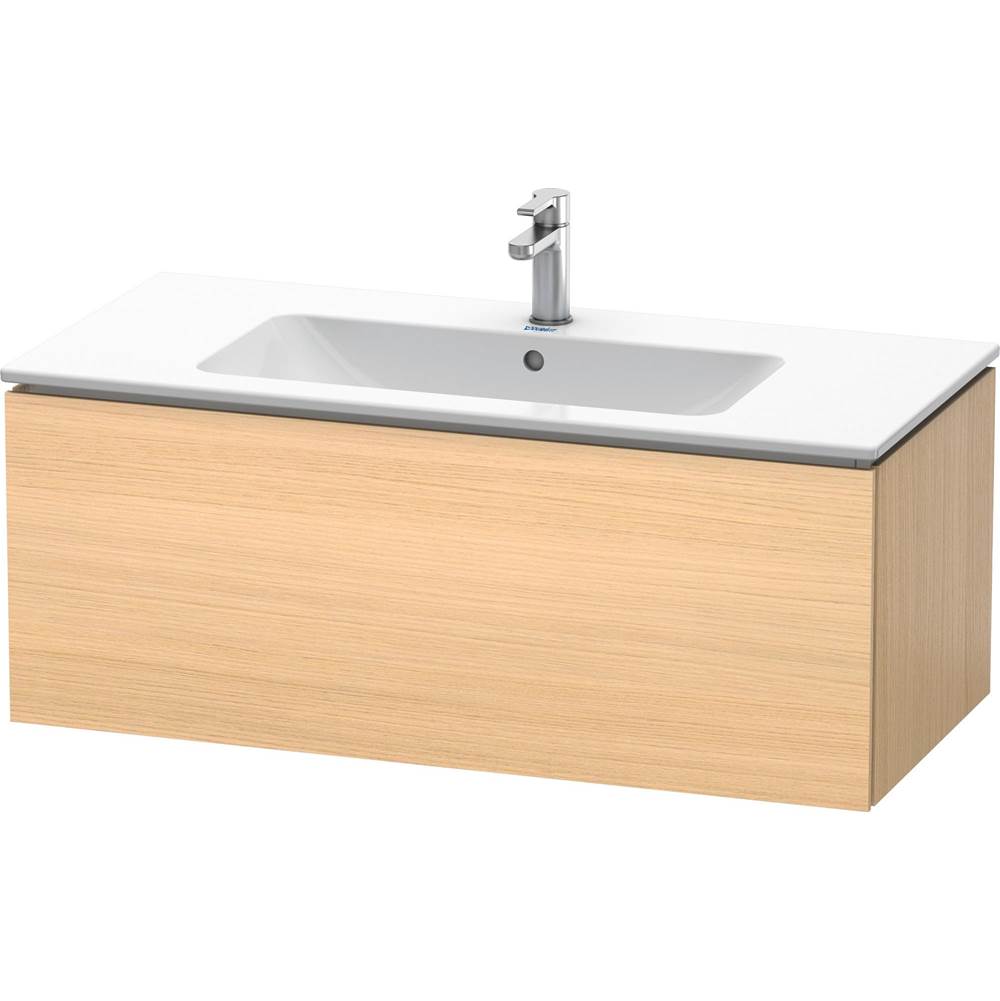 Duravit - L-Cube One Drawer Wall-Mount Vanity Unit Mediterranean Oak - Mediterranean Oak