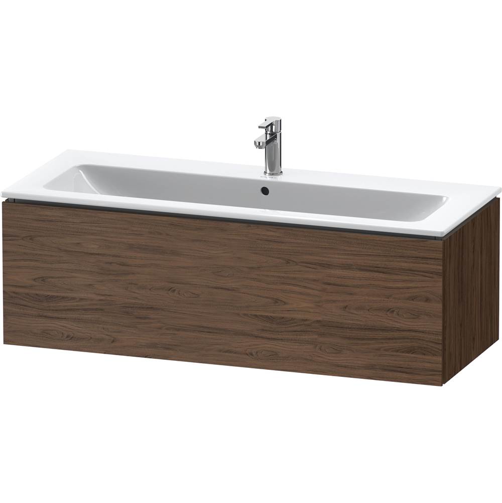 L-Cube One Drawer Wall-Mount Vanity Unit Concrete Gray