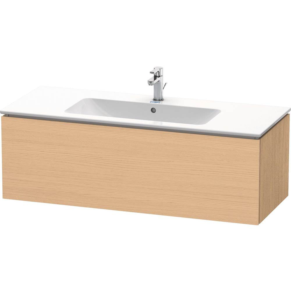 Duravit - L-Cube One Drawer Wall-Mount Vanity Unit Natural Oak - Natural Oak