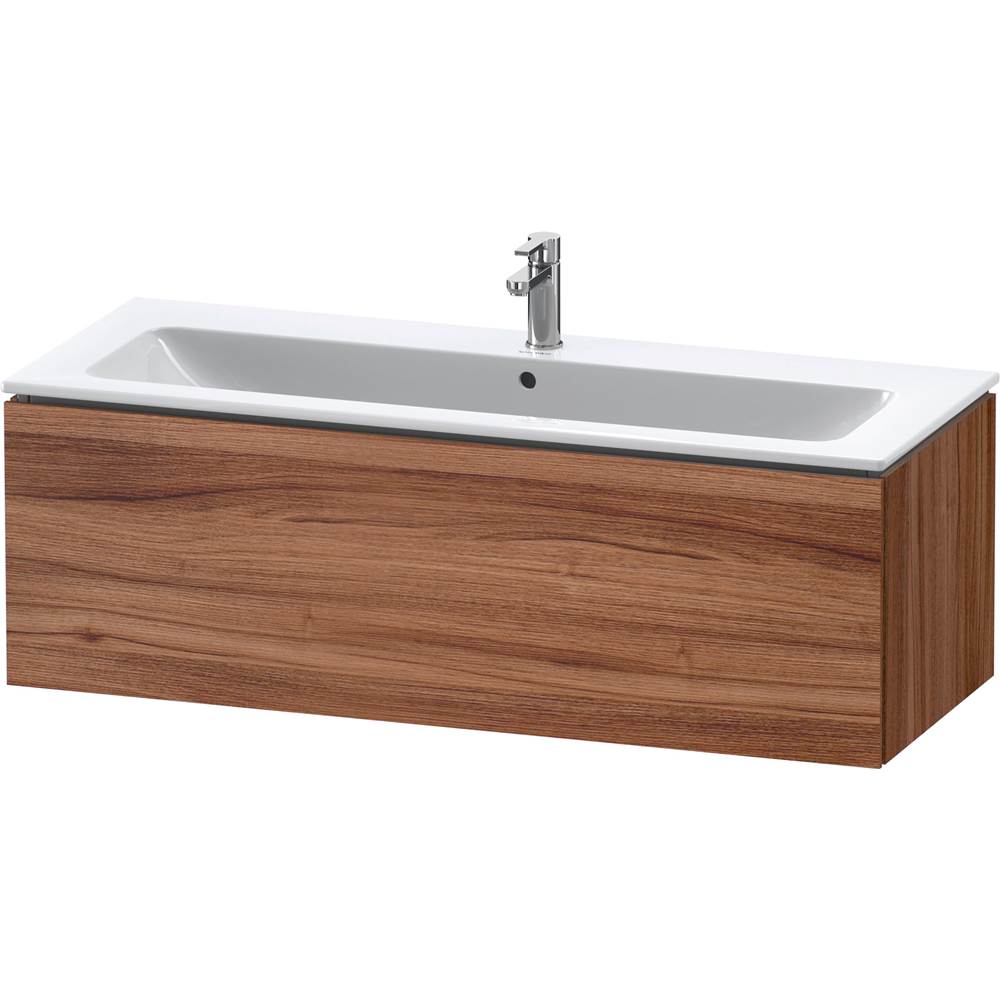 L-Cube One Drawer Wall-Mount Vanity Unit Concrete Gray