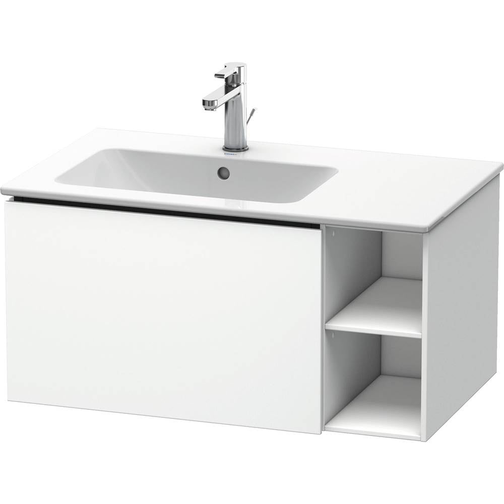 Duravit - L-Cube One Drawer Wall-Mount Vanity Unit White - White Matte