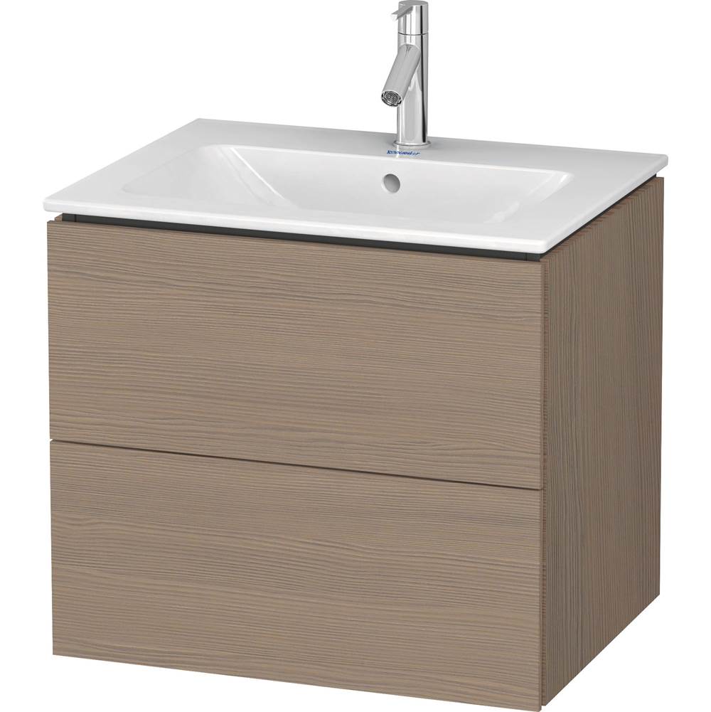 Duravit - L-Cube Two Drawer Wall-Mount Vanity Unit Oak Terra - Oak Terra