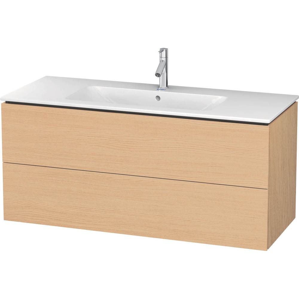 Duravit - L-Cube Two Drawer Wall-Mount Vanity Unit Natural Oak - Natural Oak