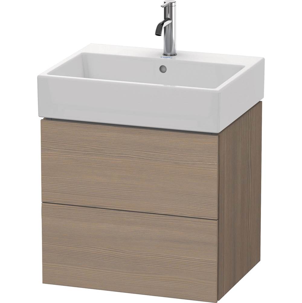 Duravit - L-Cube Two Drawer Wall-Mount Vanity Unit Oak Terra - Oak Terra