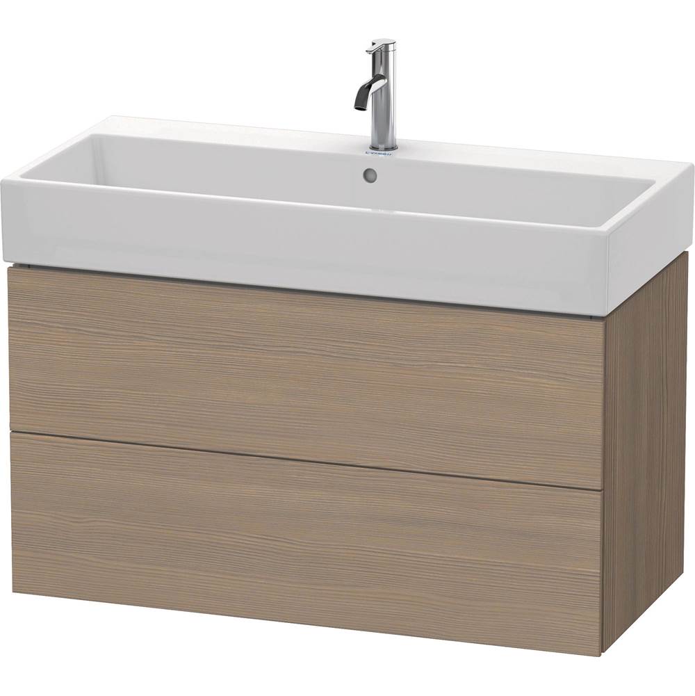 Duravit - L-Cube Two Drawer Wall-Mount Vanity Unit Oak Terra - Oak Terra