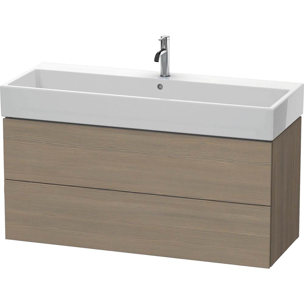 Duravit - L-Cube Two Drawer Wall-Mount Vanity Unit Oak Terra - Oak Terra