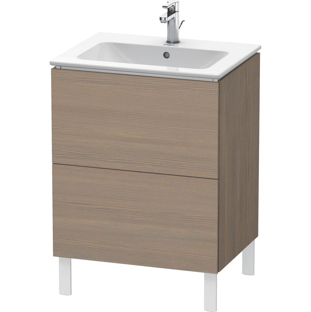 Duravit - L-Cube Two Drawer Floorstanding Vanity Unit Oak Terra - Oak Terra