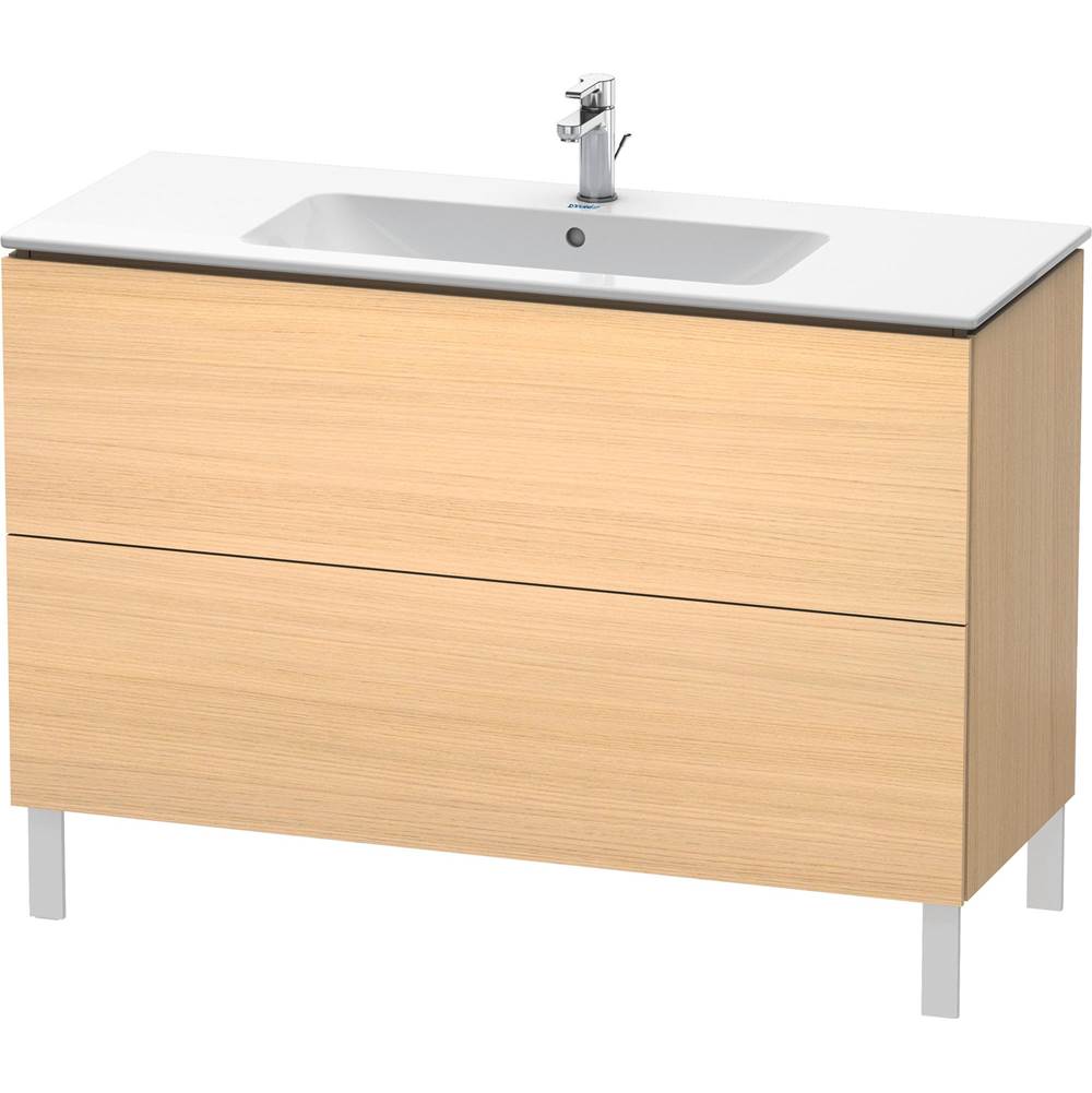 Duravit - L-Cube Two Drawer Floorstanding Vanity Unit Mediterranean Oak - Mediterranean Oak