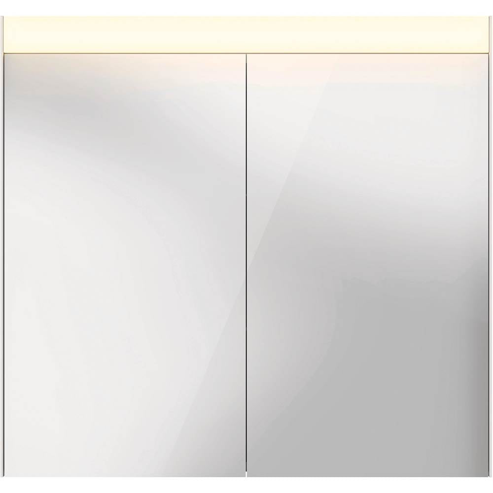 Light & Mirror Mirror Cabinet with Lighting White