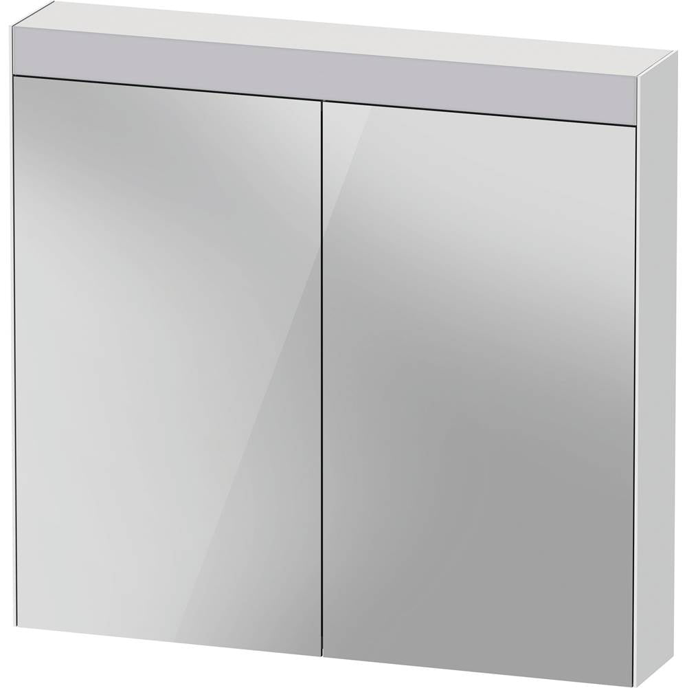 Light & Mirror Mirror Cabinet with Lighting White
