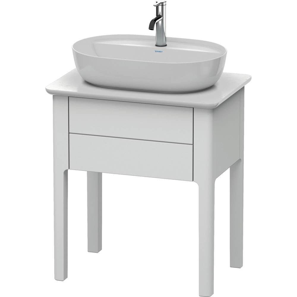 Duravit - Luv One Drawer Floorstanding Vanity Unit White - White Satin Matte