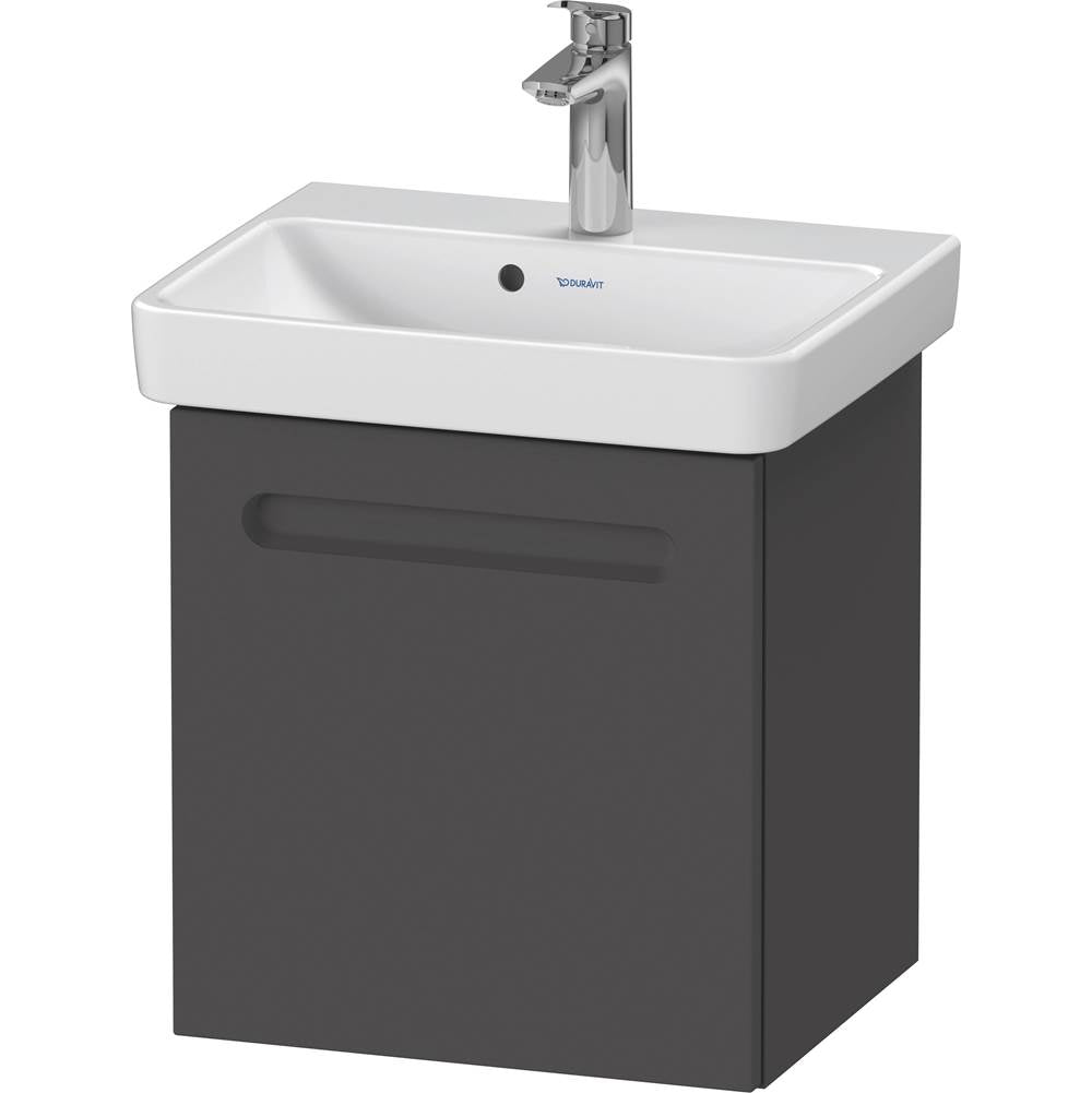 Duravit - No.1 Vanity Unit Wall-Mounted Graphite Matte - Graphite Matte