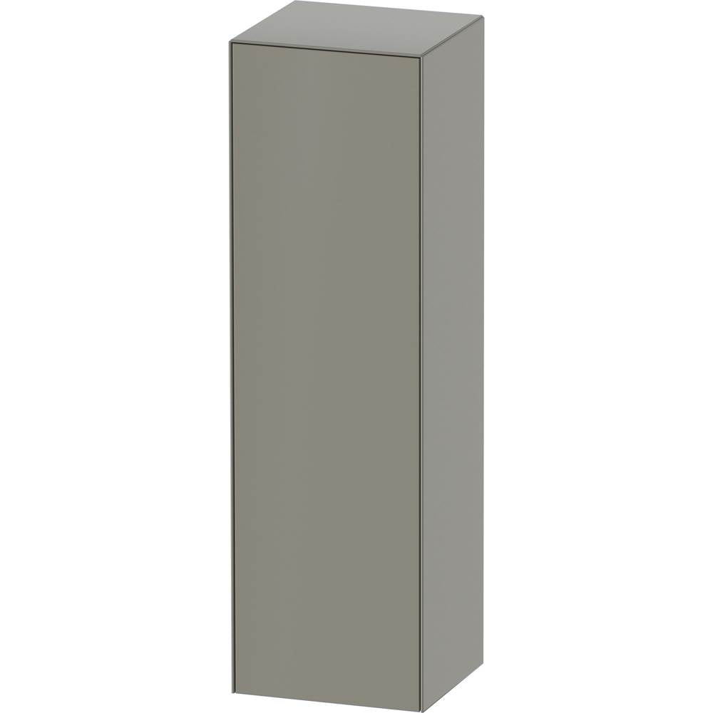 Duravit - White Tulip Semi-Tall Cabinet Stone Gray - Stone Gray Satin Matte