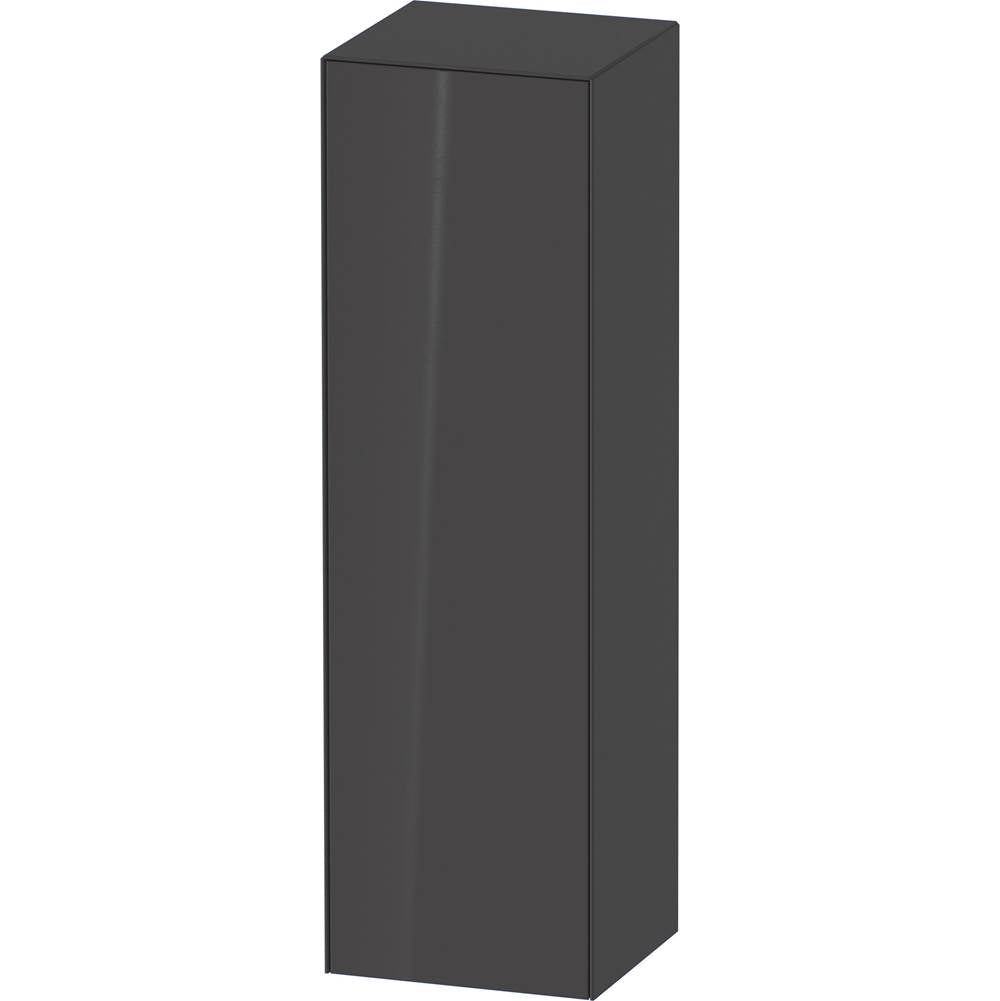 Duravit - White Tulip Semi-Tall Cabinet Graphite - Graphite High Gloss