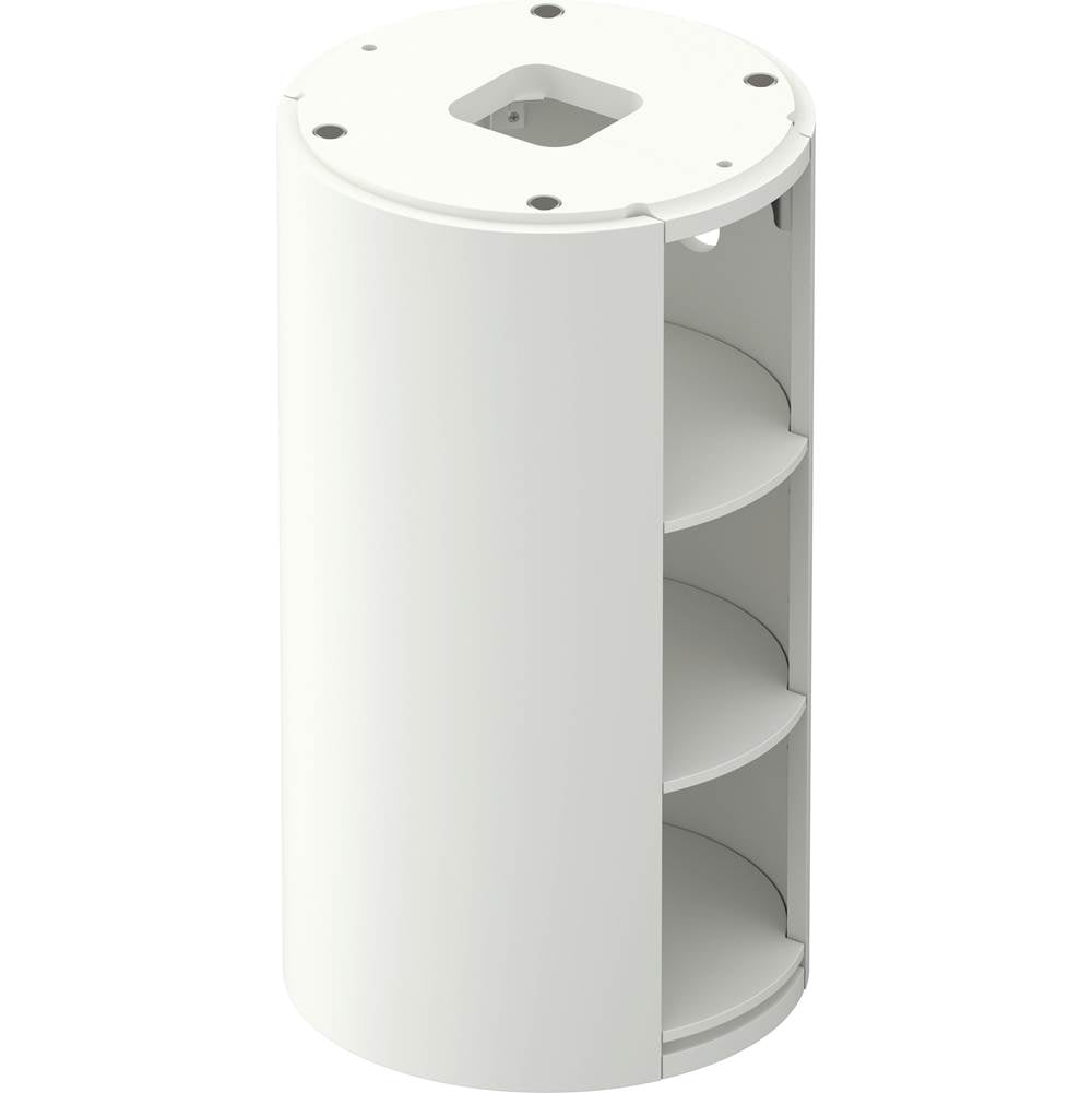 White Tulip Floorstanding Vanity Unit White