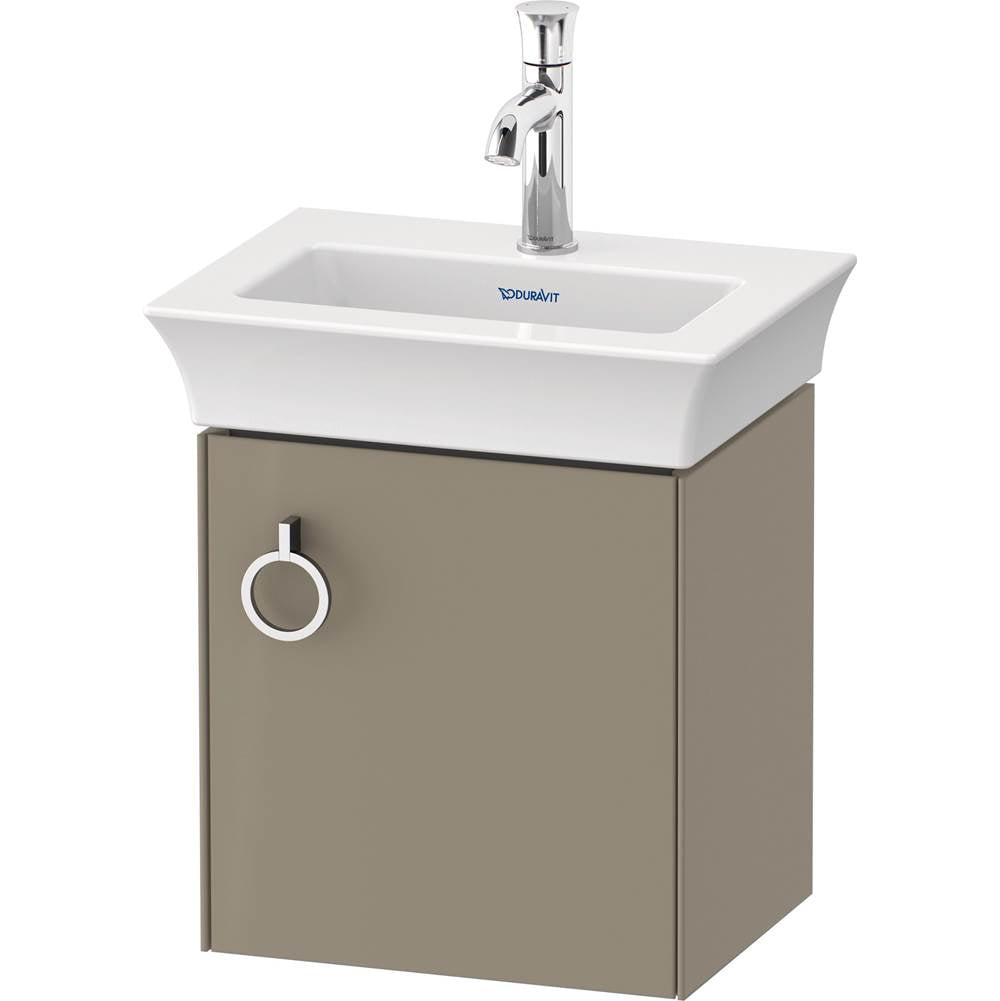 Duravit - White Tulip Wall-Mounted Vanity Unit Stone Gray - Stone Gray High Gloss