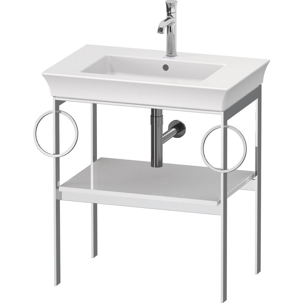 Duravit - White Tulip Floorstanding Metal Console