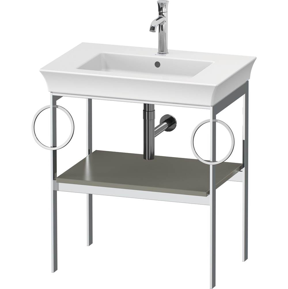 Duravit - White Tulip Floorstanding Metal Console