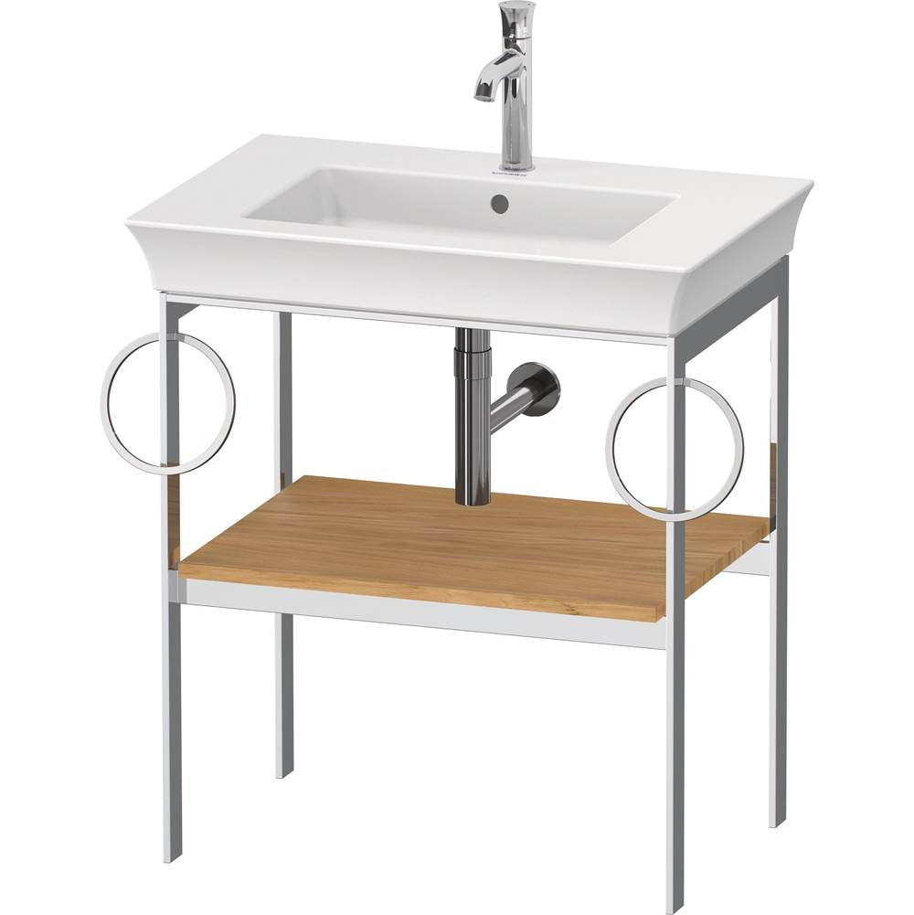 Duravit - White Tulip Floorstanding Metal Console