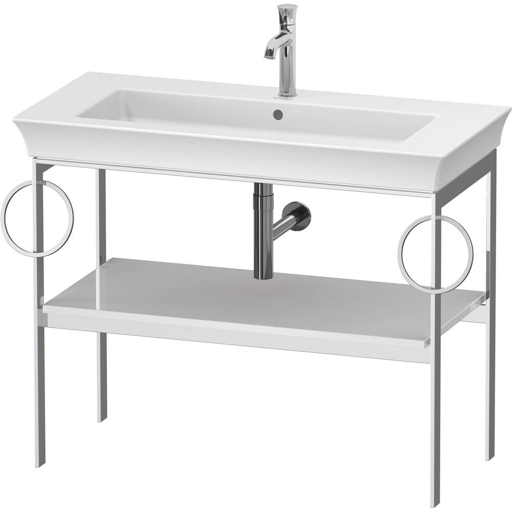 Duravit - White Tulip Floorstanding Metal Console