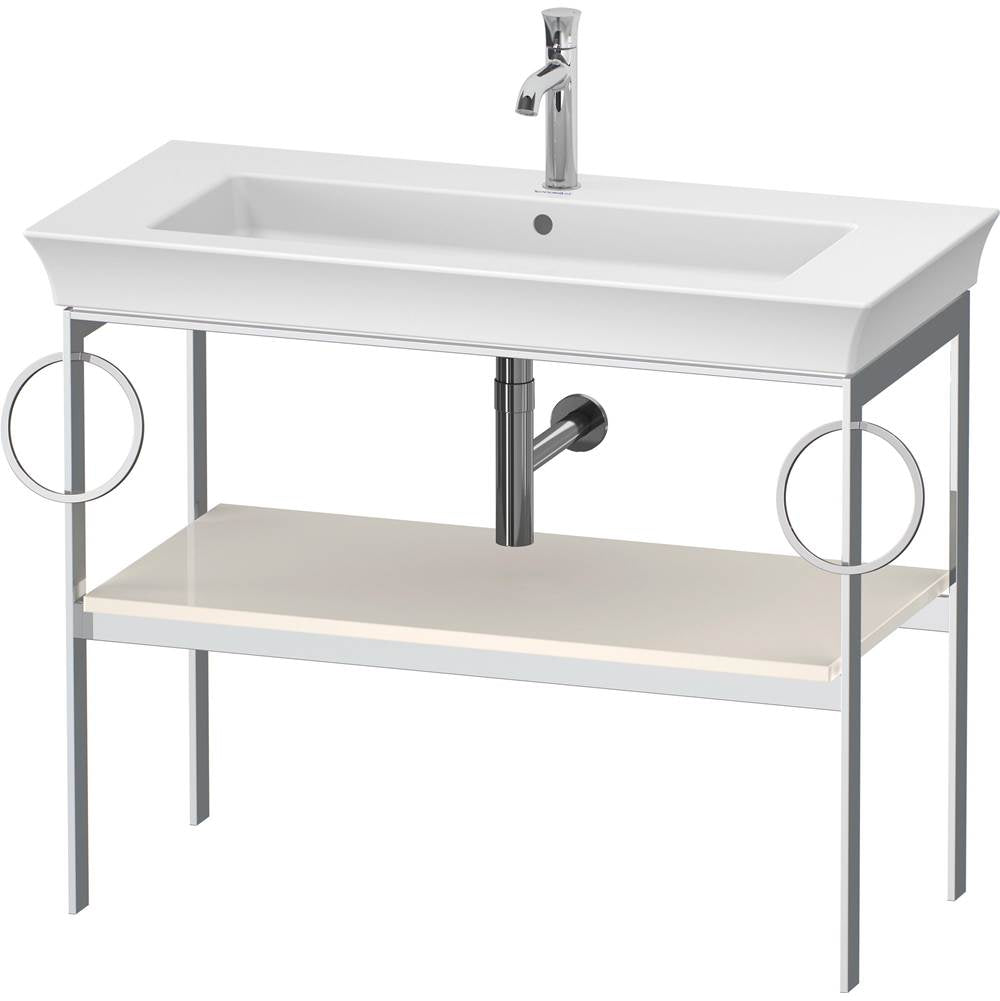 Duravit - White Tulip Floorstanding Metal Console