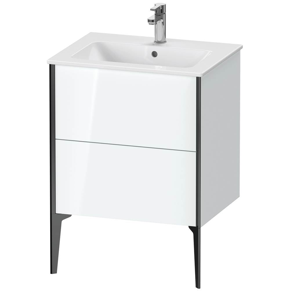 Duravit - XViu Two Drawer Floorstanding Vanity Unit White - White High Gloss