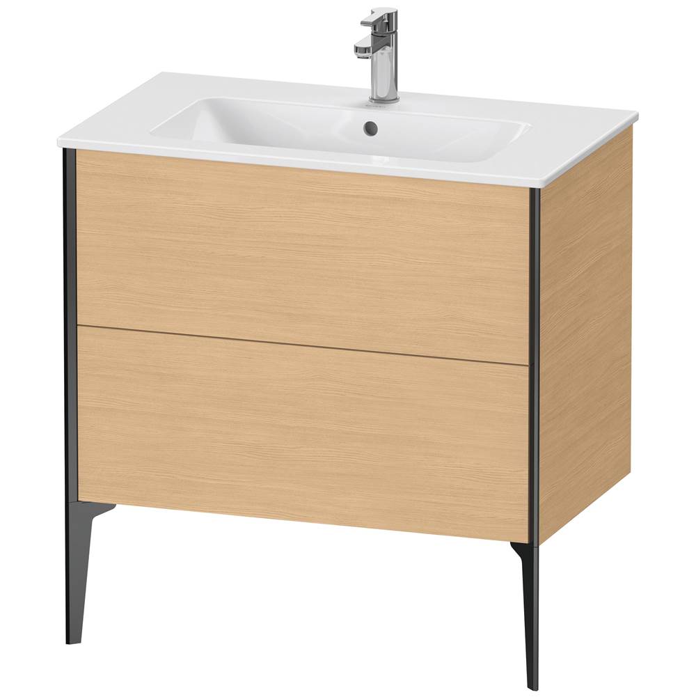 Duravit - XViu Two Drawer Floorstanding Vanity Unit Natural Oak - Natural Oak